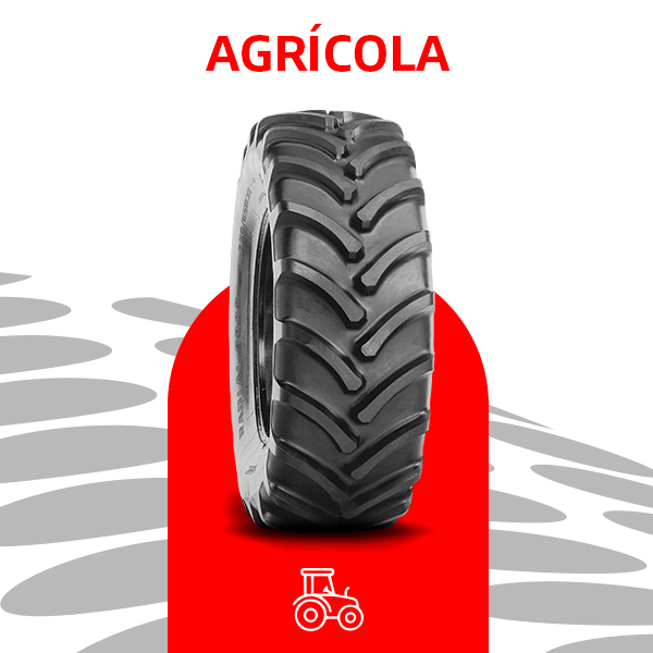 linha de pneus agrícolas